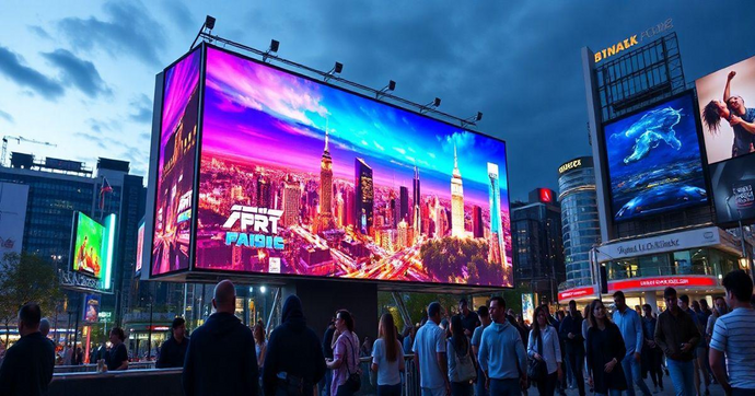 Outdoor painel de LED: 7 raz&otilde;es para investir hoje