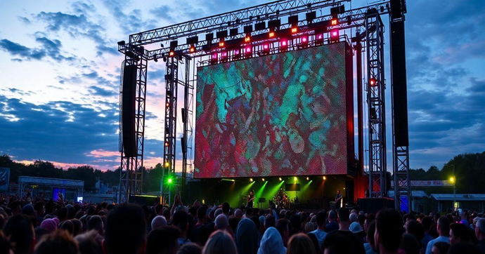 Painel de LED para Show: Pre&ccedil;o Justo e Qualidade