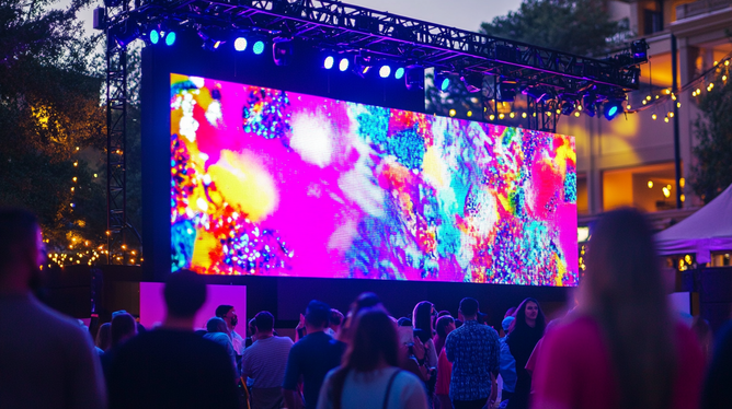 Aluguel de painel de LED para eventos: 7 dicas essenciais