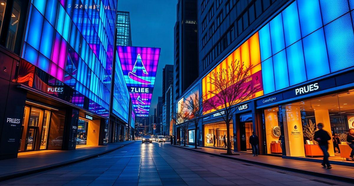 Painel de Led Outdoor: A Solu&ccedil;&atilde;o Ideal para Ilumina&ccedil;&atilde;o Externa Eficiente