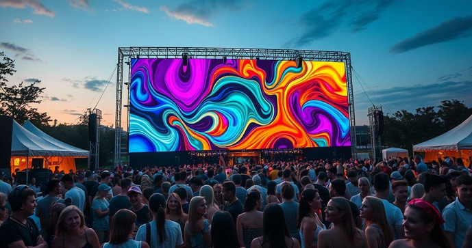 Painel de LED para Alugar: A Solu&ccedil;&atilde;o Ideal para Eventos e Promo&ccedil;&otilde;es