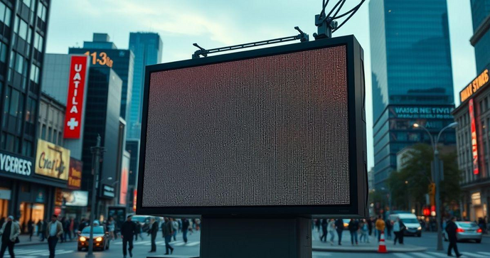 Painel de LED para Propaganda Outdoor Eficiente
