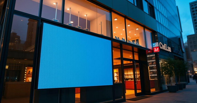 Painel de Led para Fachada de Loja Atraia Clientes com Tecnologia e Estilo