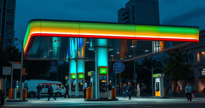 Como Escolher o Painel de Led para Posto Ideal