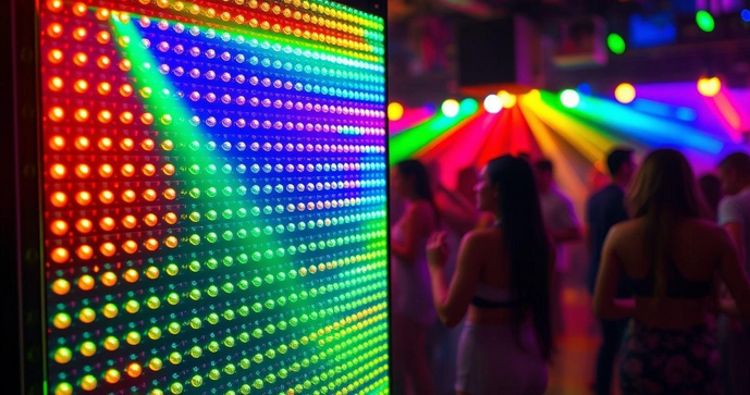 Painel de LED Festas transforma sua celebra&ccedil;&atilde;o em um espet&aacute;culo visual incr&iacute;vel