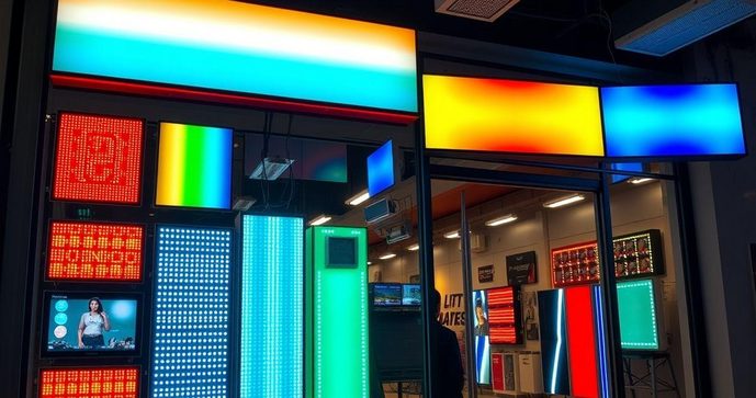 Como escolher o painel de led para vitrine ideal para o seu neg&oacute;cio