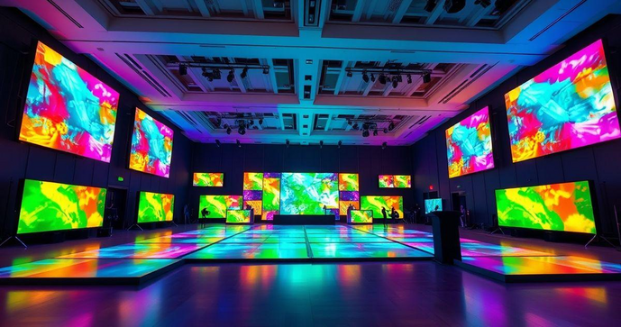 Painel de LED Aluguel: Como Escolher a Melhor Opção para Seu Evento