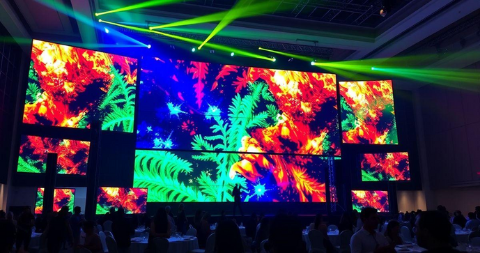 Painel de LED para Alugar &eacute; a Solu&ccedil;&atilde;o Ideal para Eventos e Promo&ccedil;&otilde;es