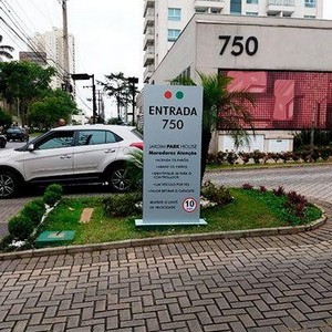 Fachada em acm com led Osasco