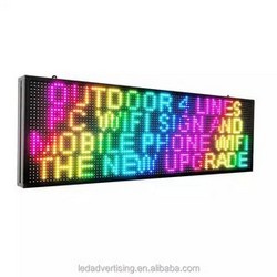painel de led outdoor preço
